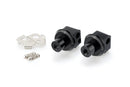 BMW G 650 GS SERTAO [2016] – Adaptador almohadilla de goma para reposapiés del pasajero – negro-2