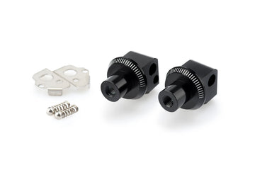 BMW G 650 GS SERTAO [2016] – Adaptador almohadilla de goma para reposapiés del pasajero – negro - 0