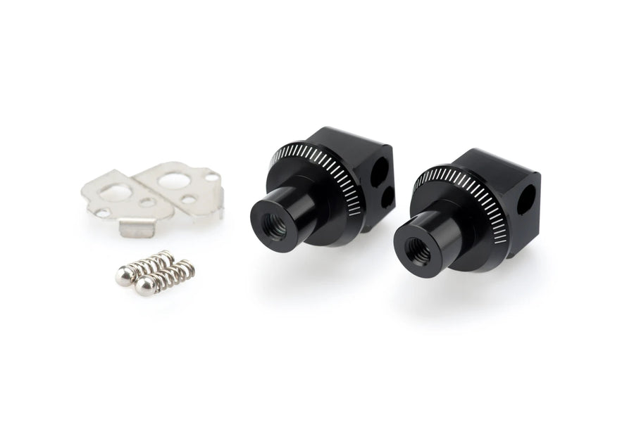 BMW G 650 GS SERTAO [2016] – Adaptador almohadilla de goma para reposapiés del pasajero – negro