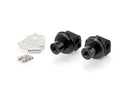 BMW R 1200 GS [2003] – Adaptador de almohadilla de goma para reposapiés del pasajero – negro-2