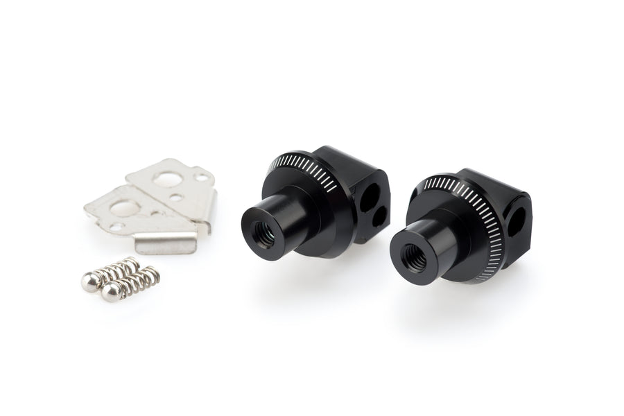 BMW R 1200 GS [2003] – Adaptador de almohadilla de goma para reposapiés del pasajero – negro