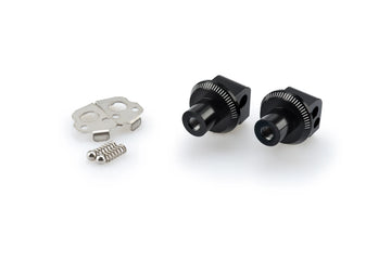 BMW R 1200 GS ADVENTURE [2013] – Adaptador de almohadilla de goma para reposapiés del pasajero – negro - 0