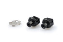 BMW R 1250 GS ADVENTURE [2024] – Adaptador de almohadilla de goma para reposapiés del pasajero – negro-1