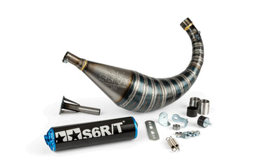 Beta RR Enduro 50 2T - Escape R/T 70 - 80 Negro / Azul