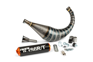 Beta RR SM 50 2T - Escape R/T 70 - 80 Negro / Naranja