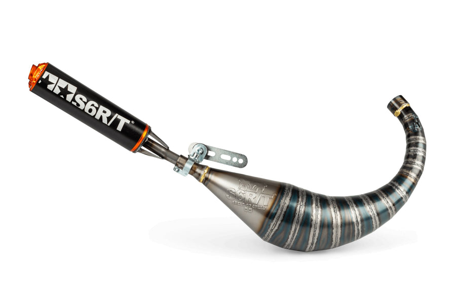 Beta RR SM 50 2T - Escape R/T 70 - 80 Negro / Naranja