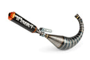 Keeway SM 50 2T - Auspuff R/T 70 - 80 Schwarz / Orange