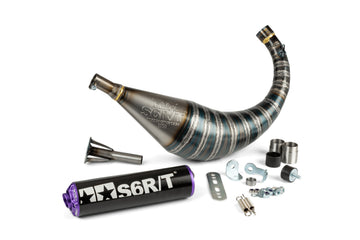 Beta RR SM 50 2T - Escape R/T 70 - 80 Negro / Morado