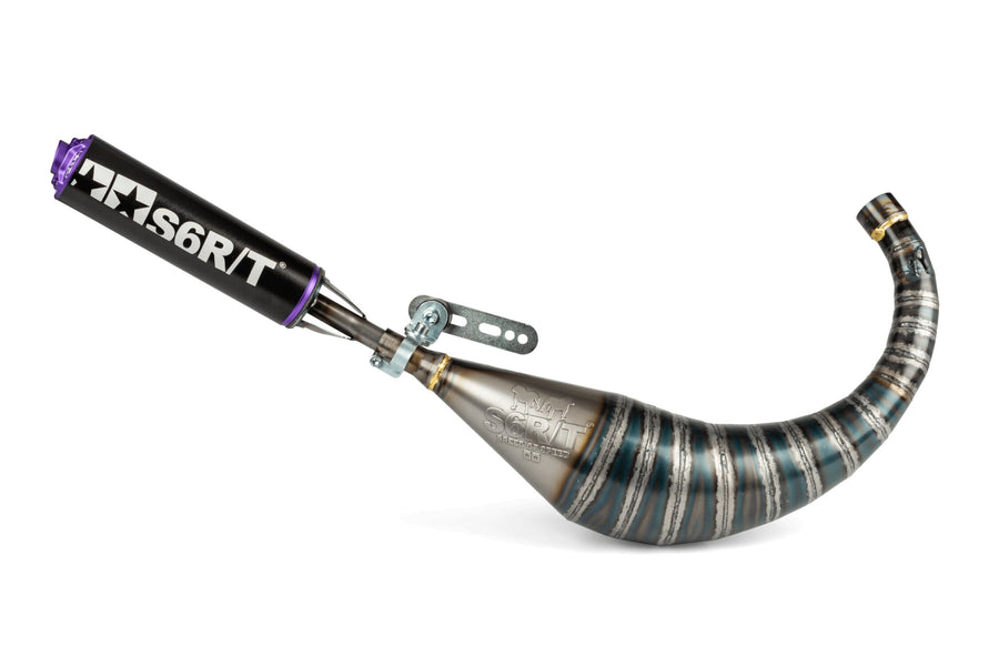Beta RR Track 50 2T - Escape R/T 70 - 80 Negro / Morado