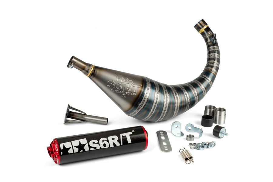 Beta RR Track 50 2T - Escape R/T 70 - 80 Negro / Rojo