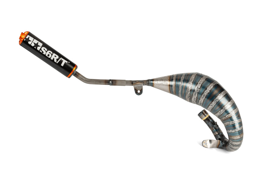 Beta RR SM 50 2T - Escape R/T 70-80 Negro / Naranja