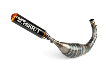 Beta RR Enduro 50 2T - Escape R/T 80-90 Negro / Naranja