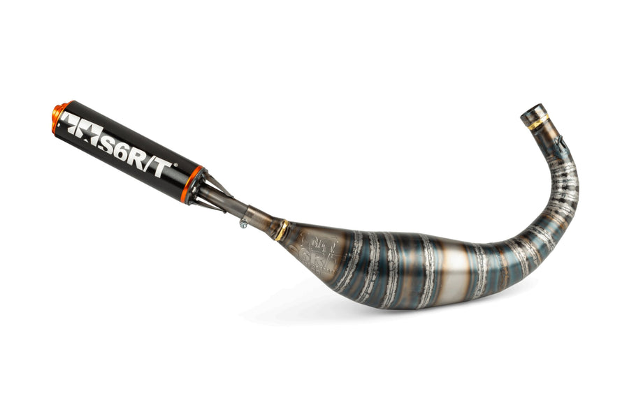 Beta RR SM 50 2T - Escape R/T 80-90 Negro / Naranja