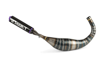 Beta RR SM 50 2T - Escape R/T 80-90 Negro / Morado