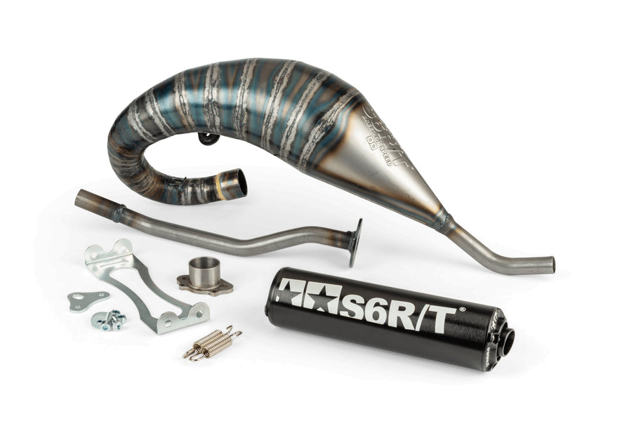 Aprilia SX Factory 50 2T - Auspuff R/T Hoch Schwarz