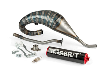 Aprilia RX Enduro 50 2T D50B0 [2007–] - Escape R/T Alto Negro Rojo