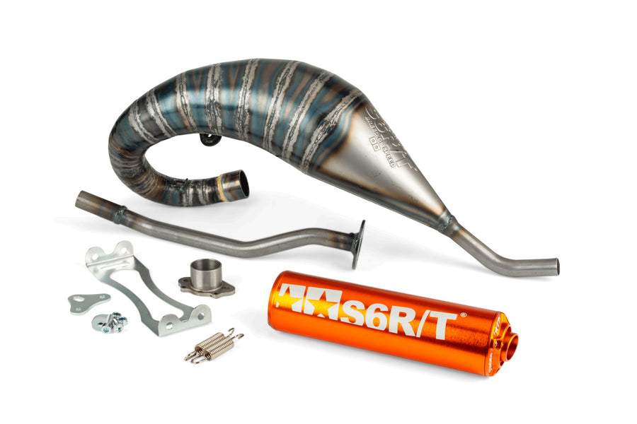 Aprilia RX Enduro 50 2T D50B0 [2007–] - Escape R/T Alto Naranja