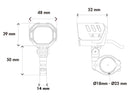 Aprilia TUAREG 660 [2025-] - JUEGO LUCES ADICIONALES LED NOVA negro-9