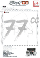 Beta RR SM 50 2T - Motorpack Big Racing 77ccm negro