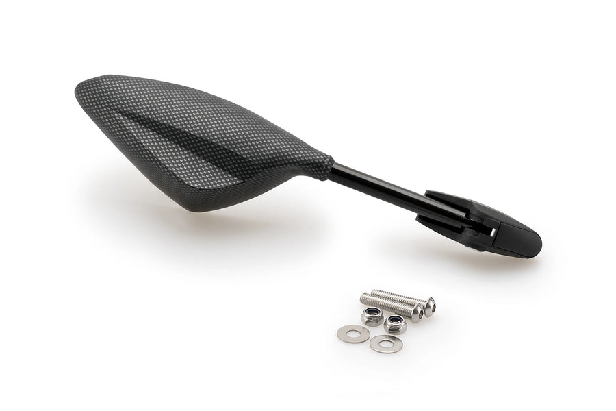 TRIUMPH BONNEVILLE T 120 NEGRO [2025] - Espejo retrovisor derecho RS2 | Aspecto carbono | PUIG 7352C