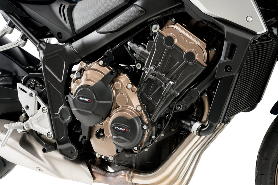 HONDA CBR 650 R [2023] – Protectores de motor – Negro