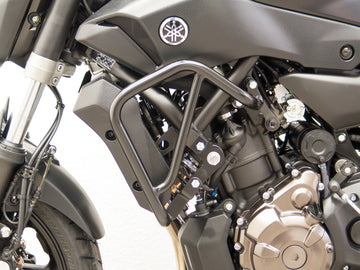 Yamaha MT-07 [2014-2017]-Barra protectora, arriba, negro