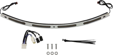 harley davidson flhtcui [DINÁMICA PERSONALIZADA] - Embellecedor del parabrisas tipo murciélago con LED dinámico Genesis® 4