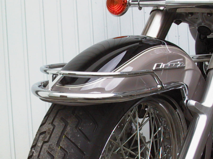 Yamaha XVS 650 Drag Star Classic [1998-2007] -Treling para la hoja de protección de la rueda delantera