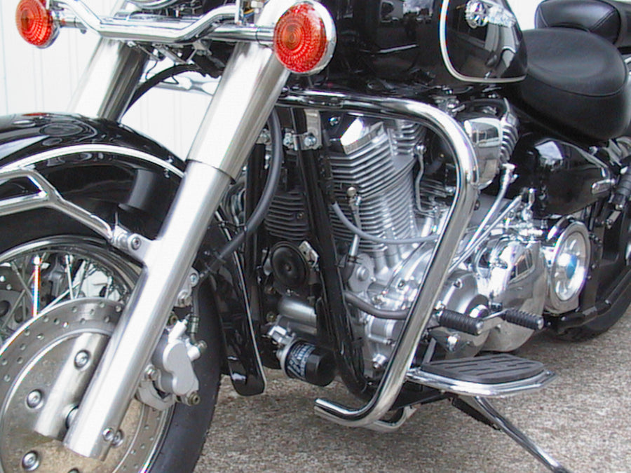 Yamaha XV 1600 Wild Star [1999-2004] - Barra protectora, versión grande hecha de tubo 30 mm