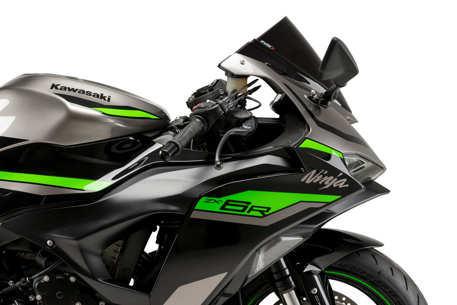 KAWASAKI ZX-6R NINJA [2025] – Cúpula Z-Racing – Negro