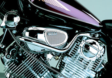 Yamaha XV 750 Virago [1992-1998]-Barra protectora, ejecución simple (B-Goods con defectos ópticos)