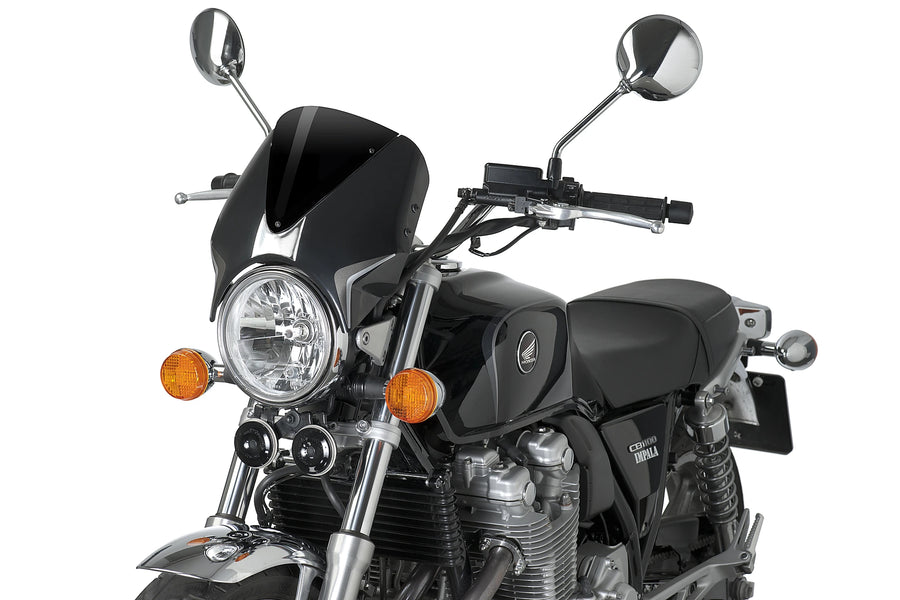 HONDA CB 1100 [2014] - Parabrisas RetroVision | Negro | PUIG 7593N