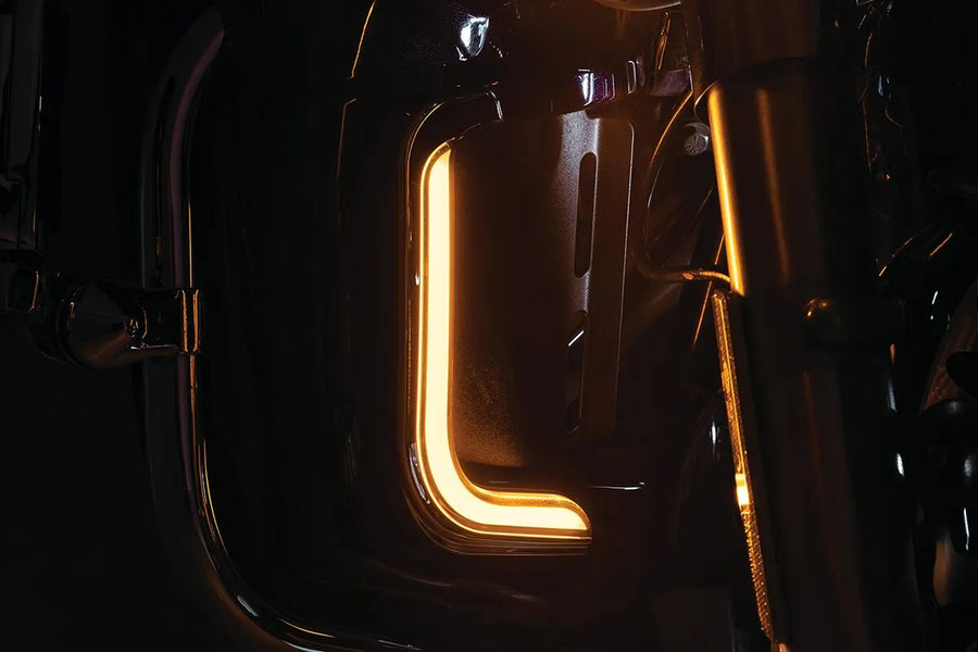 Harley-Davidson Ultra Limited Flhtk [Kuryakyn] luces anuales para revestimientos más bajos