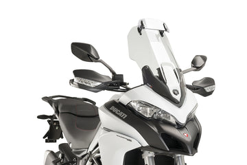 TRIUMPH BONNEVILLE T 120 BLACK [2025] - cúpula touring con cúpula spoiler | Borrar | PUIG 7624W