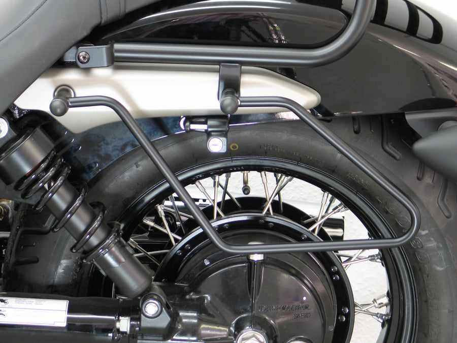Honda Shadow VT 750 C Black Spirit [2010-2011] - Soporte de bolsa de embalaje, negro