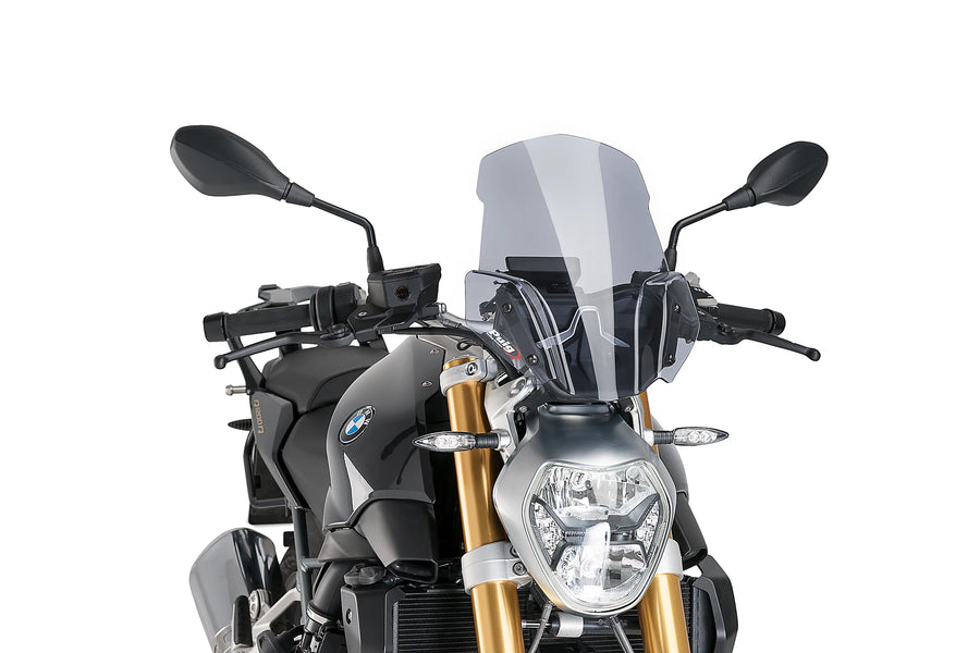 BMW R 1200 R [2018] - Parabrisas deportivo de nueva generación | Teñido | PUIG 7651H
