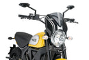 DUCATI SCRAMBLER 800 ICON DARK [2025] - Visera para parabrisas RetroVision - Negro-26