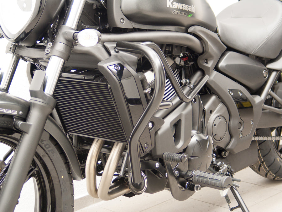 Kawasaki Vulcan S (EN650A) 2015-2020 y (EN650J) 2021- [2015-2020]- Protective Bar 2 Tlg., Negro