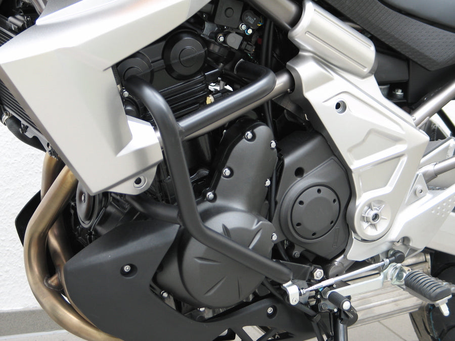 Kawasaki Versys [2010-2014] - Barra de protección del motor, estable, negro