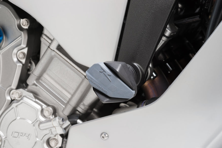 YAMAHA YZF-R1M [2025] – Protectores de protección R19 – Negro