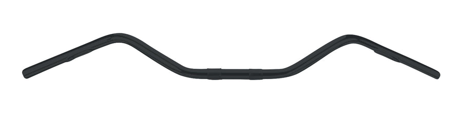 Conductor de motocicleta Ø 25 - Manejo para helicóptero y crucero de 990 mm de ancho, negro