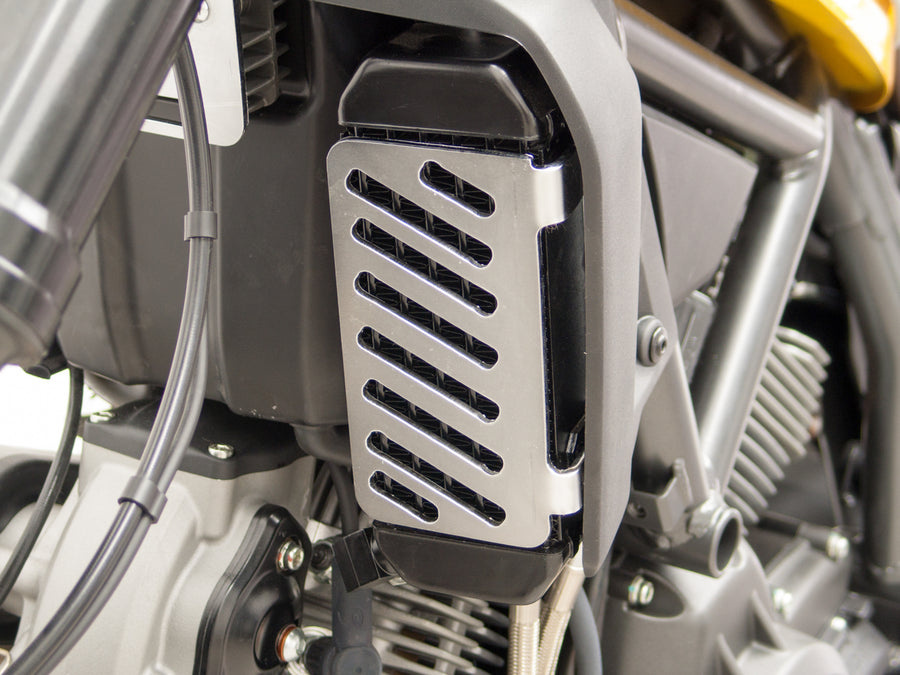 Ducati Scrambler 800 Classic [2015-2016] - Protección para enfriadores de aceite, acero inoxidable