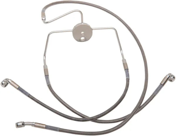 Harley Davidson Flhri [ESPECIALIDADES DE ARRASTRE] - Kit de línea de freno de acero inoxidable, extendido