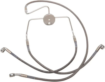 Harley Davidson Flhri [ESPECIALIDADES DE ARRASTRE] - Kit de línea de freno de acero inoxidable, extendido