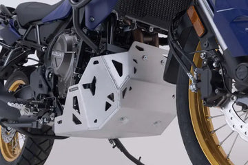 Suzuki V-Strom 800 DE [2023-2026] - barra protectora del motor plateada - foto 1