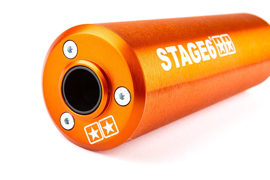 MBK X-Limit Enduro 50 2T AM6 [2004–] - Auspuff Streetrace 80-90 Orange