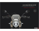 TRIUMPH SCRAMBLER 900 [2025] – Placa frontal de ALU – negro-7
