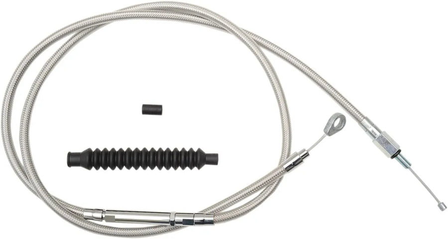 Harley-Davidson Road Glide ST [LA CHOPPERS] - Cable de embrague recubierto de acero inoxidable