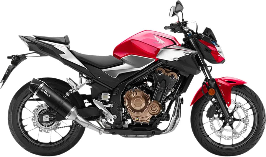 honda cb 500 [LEOVINCE] – Silenciador trasero de carbono LV One Evo