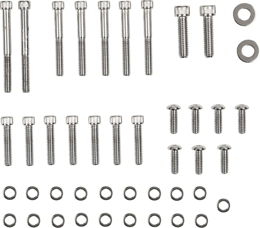 harley davidson flst [ESPECIALIDADES DE ARRASTRE] - Kit de pernos de cubierta primaria/Derby/inspección interior y exterior